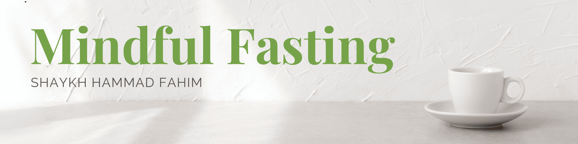 Mindful Fasting